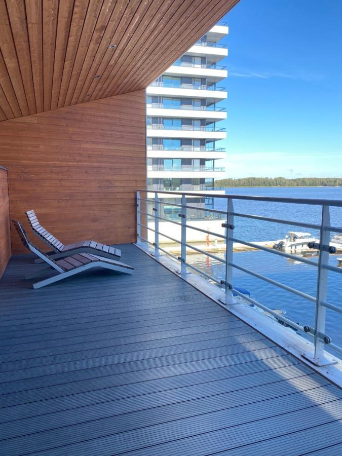 Sea View Lux Kalasatama Romantic Studio - Balcony & Coffee& Tee, Wifi, Gym &Sauna Helsinki Exterior photo