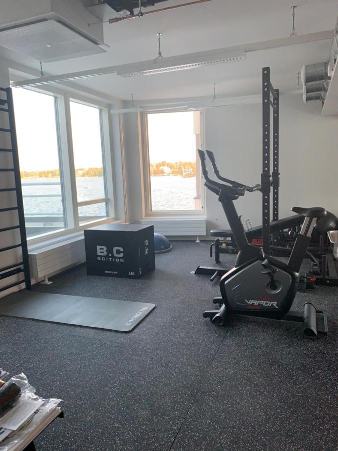 Sea View Lux Kalasatama Romantic Studio - Balcony & Coffee& Tee, Wifi, Gym &Sauna Helsinki Exterior photo